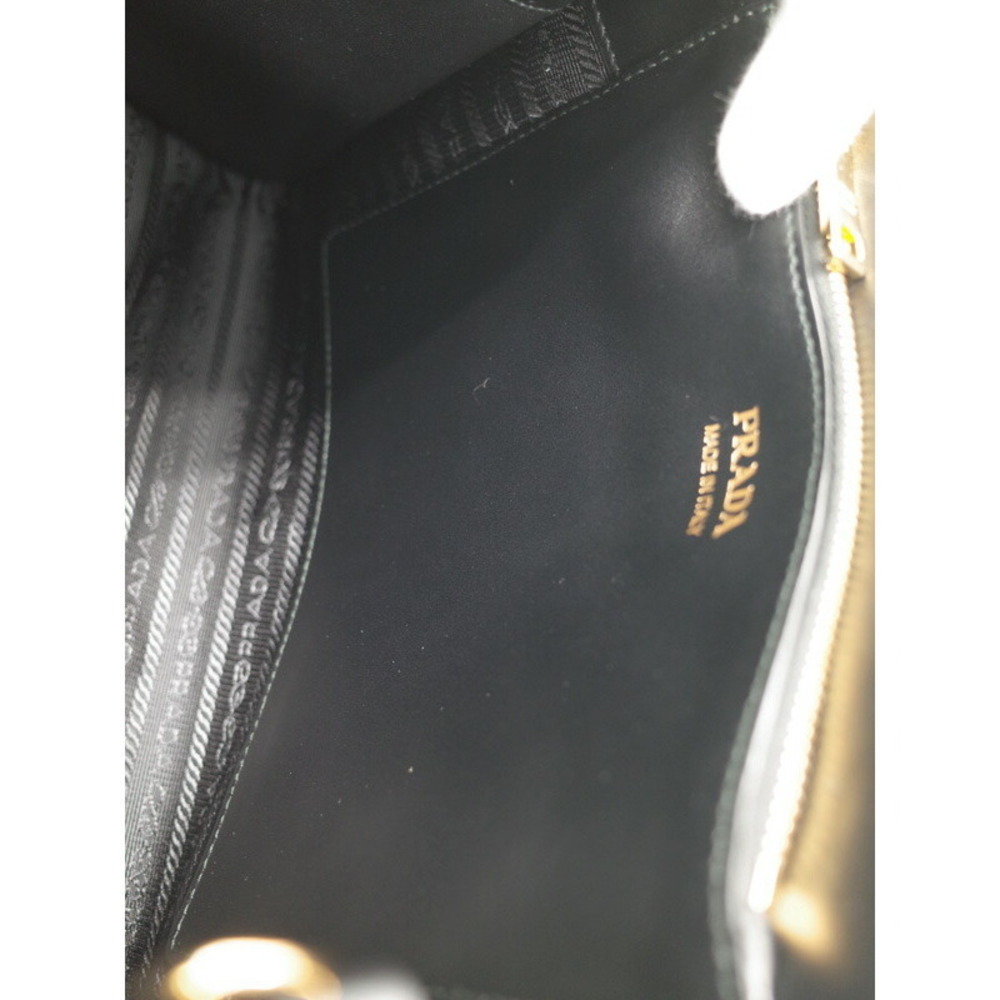 Prada Leather Bag Black Saffiano Monochrome Leather - Picture 7 of 9